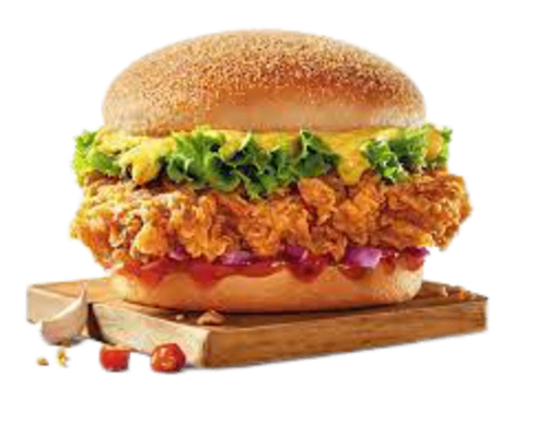 Spicy Chicken Burger | Chicken Station