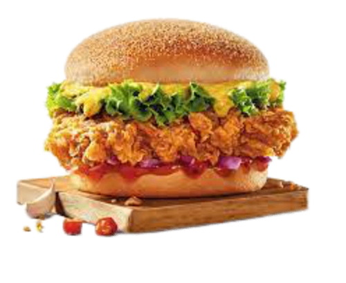 Crunchy Chicken Burger | Chicken Station